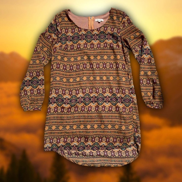 Lulu Love Tunic Blouse Sz S - Picture 2 of 4